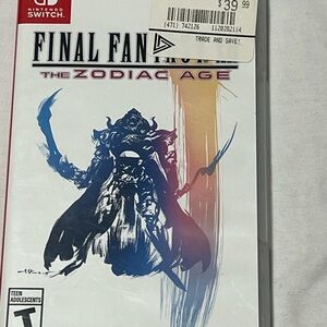 Nintendo Switch Game Case with Blue, Gold, White Artwork